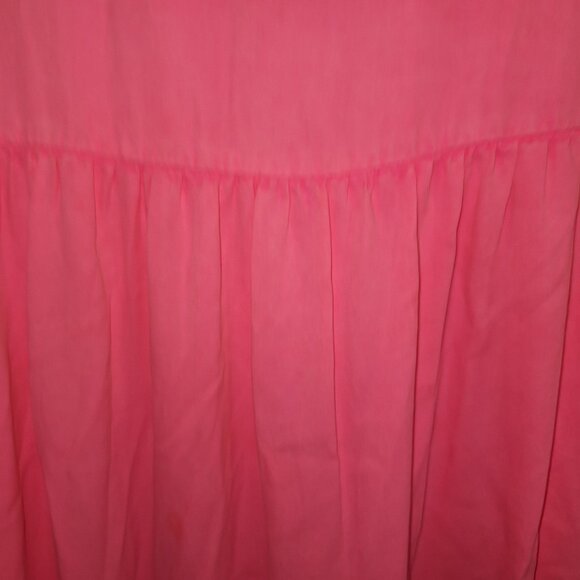 Crown and Ivey Pink ruffle maxi dress size XL - Picture 4 of 9